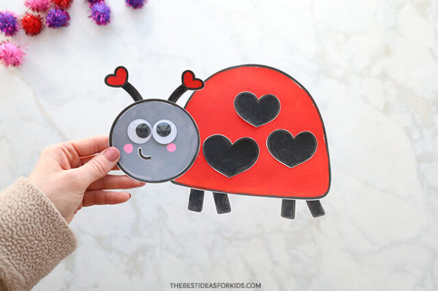 Love Bug Ladybug Craft