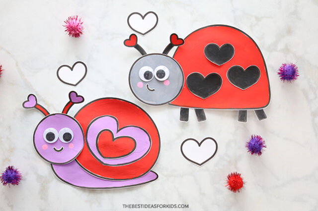 Love Bug Printable Crafts