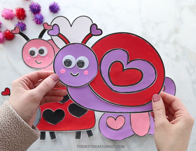 Love Bug Snail Craft