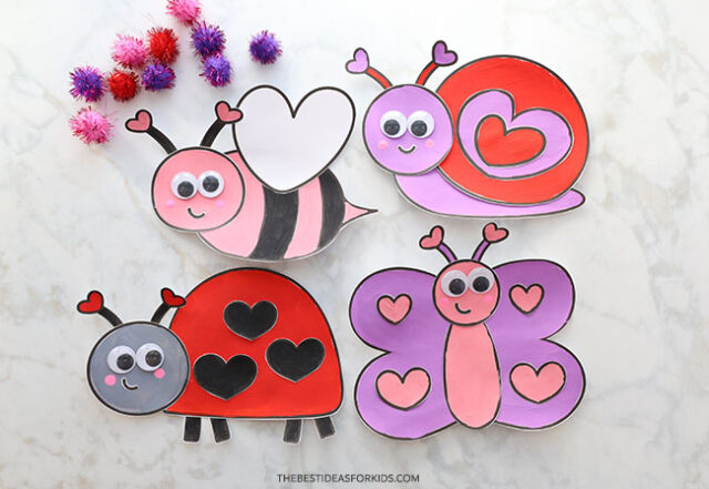 Printable Love Bug Templates