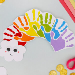 Handprint Rainbow Art cover